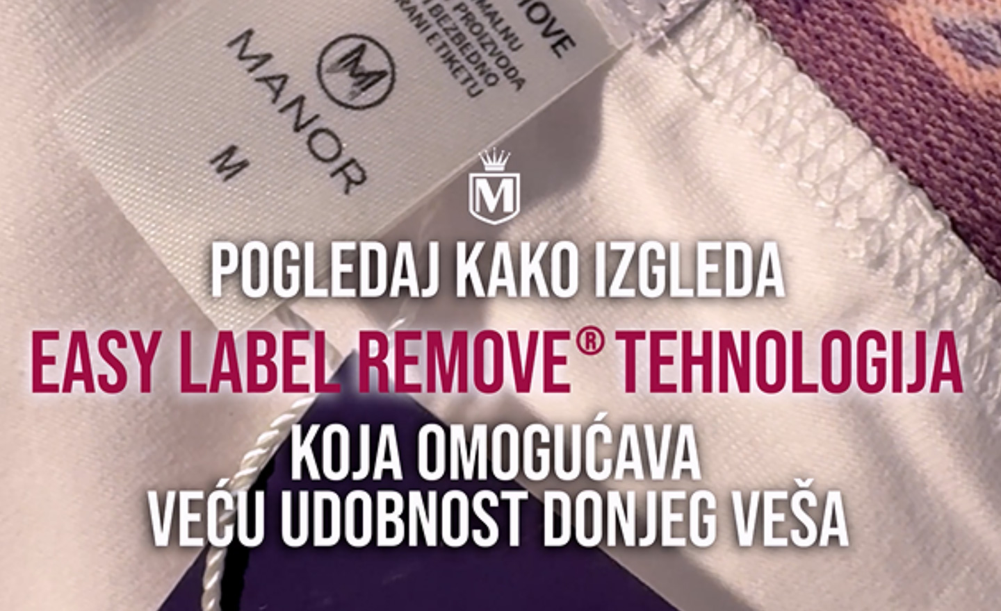 kako bokserice mogu biti još udobnije Easy label remove Manor underwear